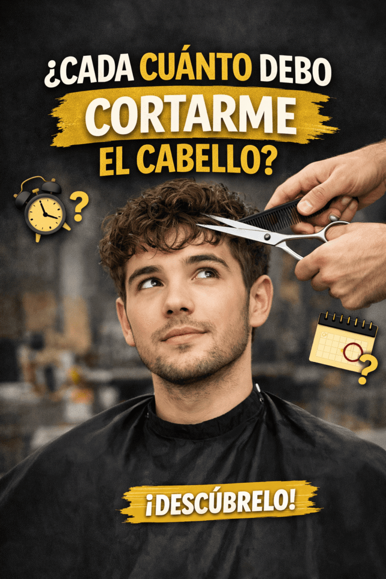¿CADA CUANTO DEBO CORTARME EL CABELLO?